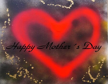 Happy Mother Day congratulations greetingsの写真素材