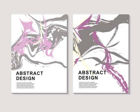 The abstract colorful background. It can be used for posters, card, flyers, brochures, magazines and any kind of cover.のイラスト素材