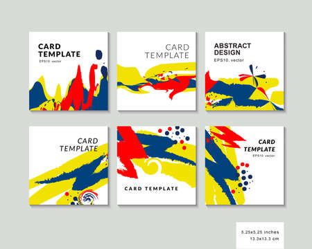 The abstract colorful background. It can be used for posters, cards, flyers, brochures, magazines...
