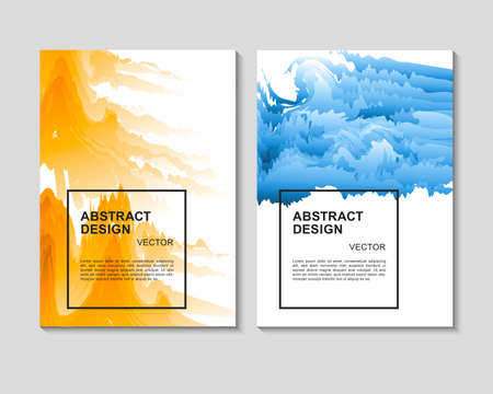 The abstract colorful background. It can be used for posters, cards, flyers, brochures, magazines and any kind of cover. EPS 10. Vectorのイラスト素材