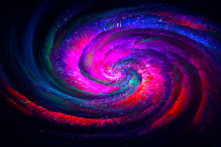 Space bright fantasy abstract backgroundの写真素材