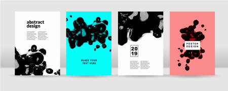 The abstract colorful background. It can be used for posters, cards, flyers, brochures, magazines and any kind of coverのイラスト素材