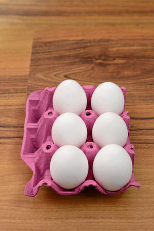 Eggs in the box vertical