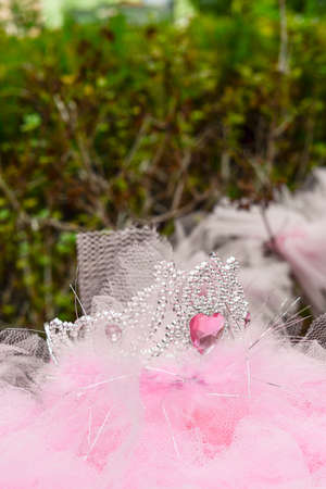 Baby birthday crownの写真素材