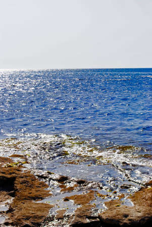 Sea side at day timeの写真素材