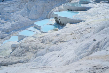Pamukkale phrygia hiearpolis apollon templeの写真素材