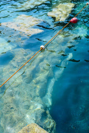 Pamukkale phrygia hiearpolis apollon templeの写真素材