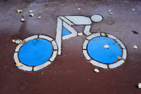 bicycle roadの写真素材