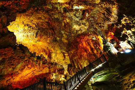 Damlatas cave in Alanya Turkeyの写真素材