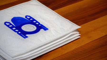 Vacuum cleaner sms dust bag close up view