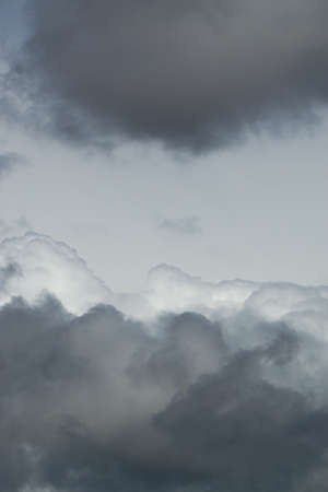 Cloudscape dark clouds atmosphere template backgroundの写真素材