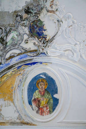 Sirince Izmir Turkey. St Demetius church in Sirince Turkeyの写真素材