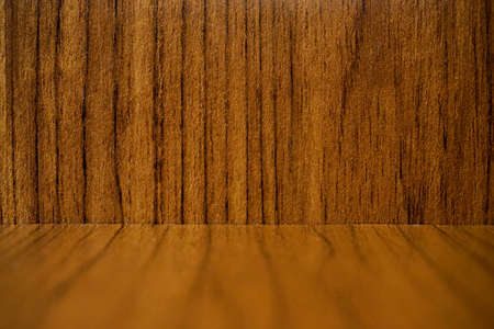 Wooden background template for photographyの写真素材