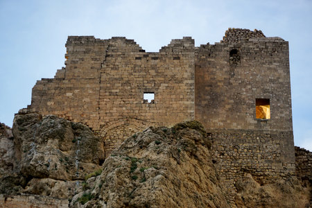Artuklu Mardin, Turkey 7 May 2022 Mardin landscape at sunset with Mardin castleのeditorial素材