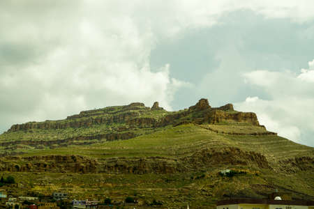 Mountain of Derik Mardin Turkeyの写真素材