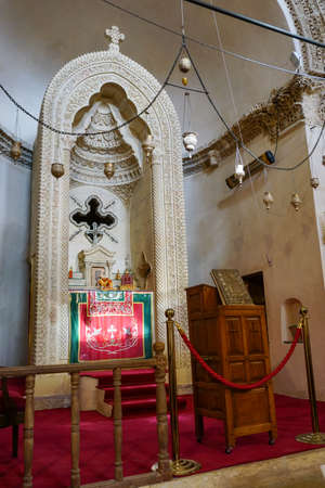 Artuklu, Mardin / Turkey 9 May 2022. Deyrulzafaran Monastery and Syriac Orthodox patriarchat ( Deyrul Zafaran Manastiri ) in Mardin.のeditorial素材