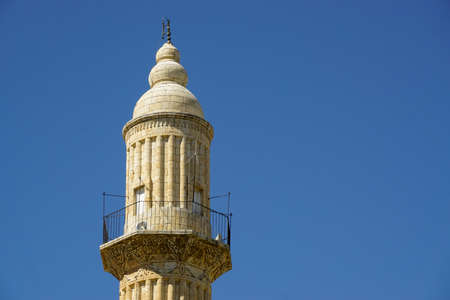11 May 2022. ÅÄ±rnak Nusaybin Turkey. Zeynel Abidin mosque and turbe in Nusaybinのeditorial素材