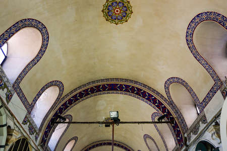 24 July 2017 Istanbul Turkey. Famous grand bazaar in Istanbul Turkeyの写真素材