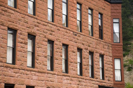 Close up of Window Patternの写真素材