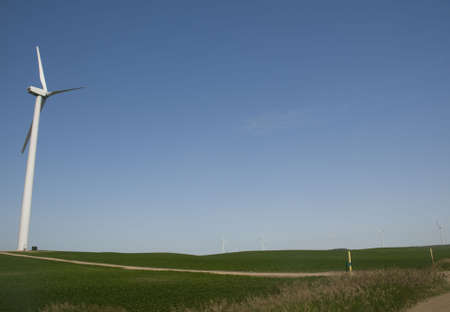 Path to Wind Turbine