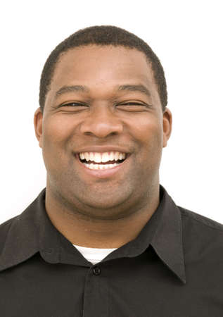 Young Male Laughingの写真素材