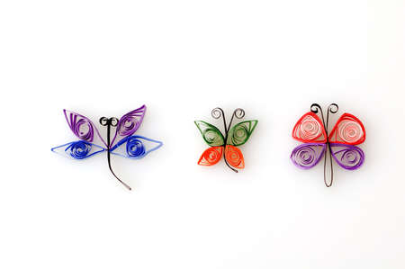 Quill Paper Insectsの写真素材