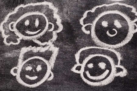 Cartoon Facesの写真素材