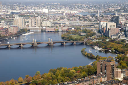 View of Bostonの写真素材