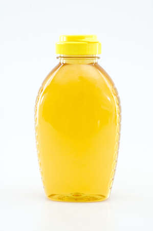 Honey on Whiteの写真素材