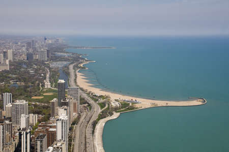 Chicago Skylineの写真素材