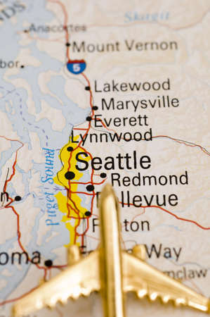 Plane to Seattle, Map