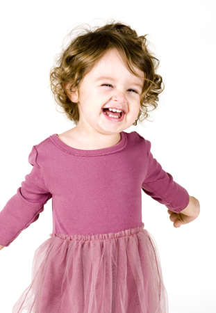 Portrait of Baby Girlの写真素材