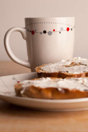 Bagel and Coffeeの写真素材