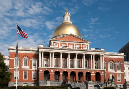 Massachusetts State Houseのeditorial素材