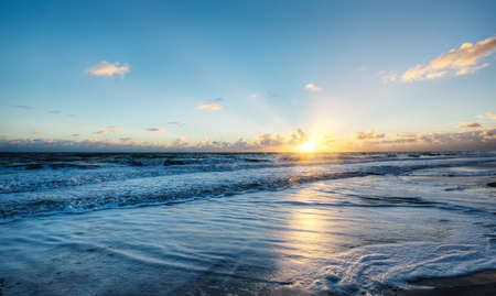 Sunrise in Sebastian, Floridaの写真素材