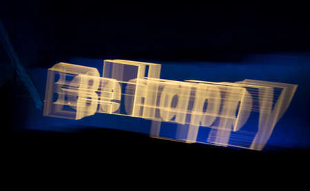 Be Happyの写真素材