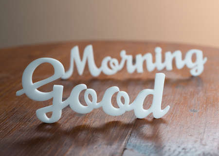 Good Morningの写真素材