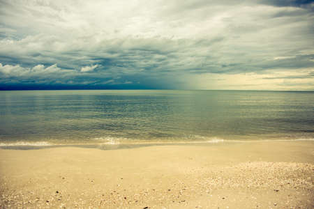 Beach in Bonita Springsの写真素材