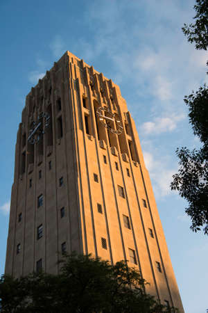 Clock Tower at University of Michiganのeditorial素材