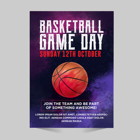 Sport Flyer Ad Set Vector. Golf, Baseball, Ice Hockey, Bowling, Basketball, Tennis, Soccer. Design For Sport Bar Promotion Template. Modern Tournament. A4 Size. Championship Flyer Illustrationのイラスト素材