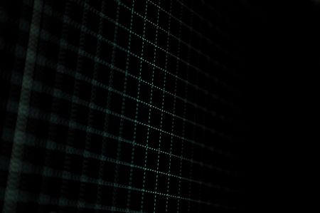 stock market graph on big lcd display closeup macroの写真素材