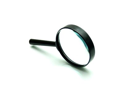 magnifying glassの写真素材