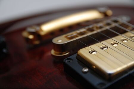 electric guitar details close upの写真素材