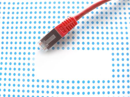 network cablesの写真素材