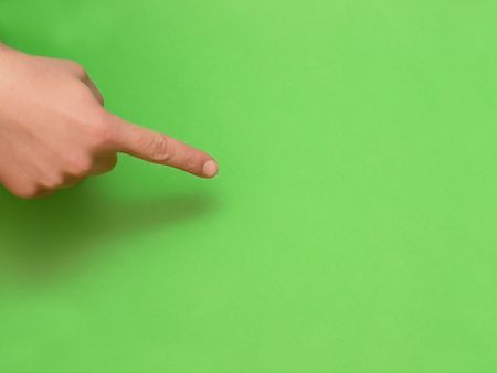 Fingerpointingの写真素材