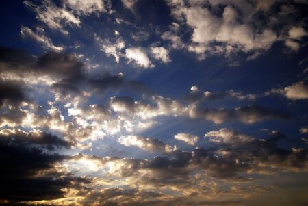 Cloudy skyの写真素材
