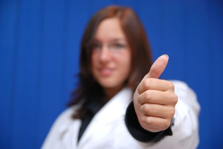 young female doctorの写真素材
