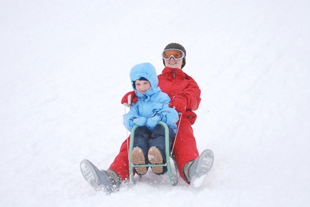 snow gamesの写真素材