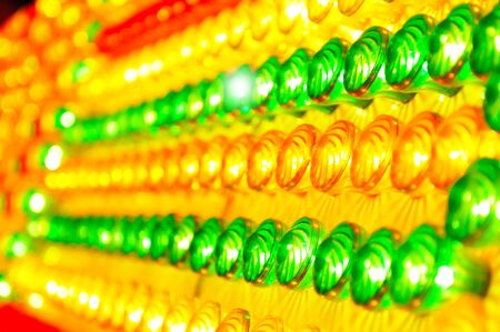 light show background in luna parkの写真素材