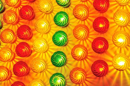 light show background in luna parkの写真素材